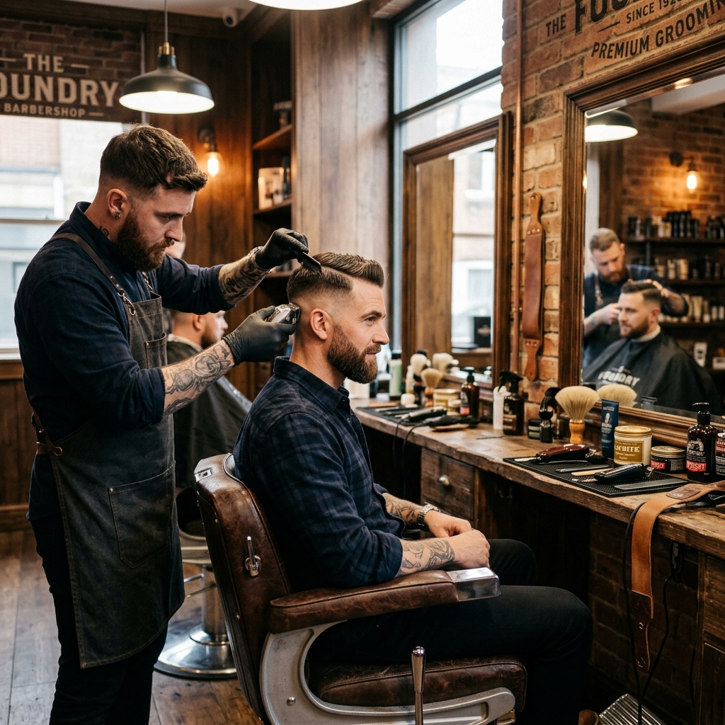 Men's grooming services
