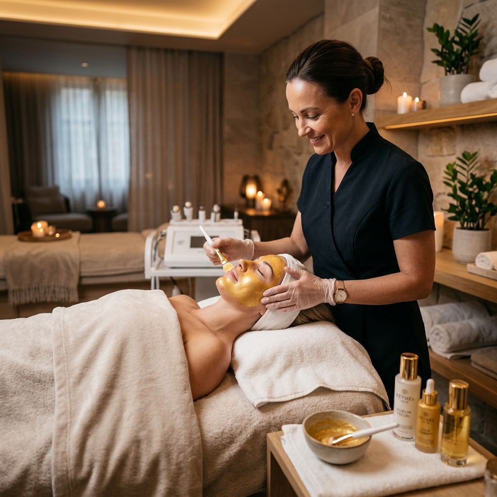 Luxury facials and skin care